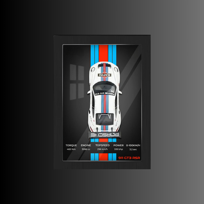 RacingFrame Marco 3D Coche Deportivo